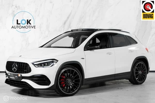 Hoofdafbeelding Mercedes-Benz GLA Mercedes GLA-klasse AMG 45 S 4MATIC+ PANO|MEMORY|BURM|KUIPST|360CAMERA