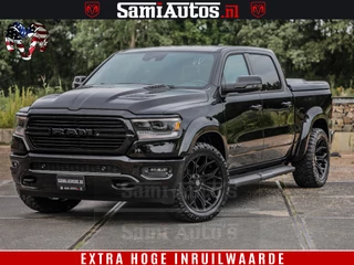 Dodge Ram 1500 Laramie Sport | HEMI 5.7 V8 4x4 | LPG | Grootscherm 12" | LARAMIE PERFORMANCE | ZWART | CREWCAB 5'7 | GRIJSKENTEKEN | DUBBELE CABINE | 5 Persoons | VOORRAAD NR 2528-641276