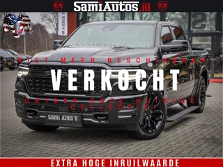 Hoofdafbeelding Dodge Ram 1500 Dodge Ram 1500 LIMITED SPORT DE MEEST LUXUEUZE PICK UP HIGH OUTPUT H.O 540PK 706 Nm 2025 | XB9 | MASSAGE | BOM VOL | CREW CAB | DUBBELE CABINE | GRIJSKENTEKEN | VOORRAAD NR 2303 - 7694