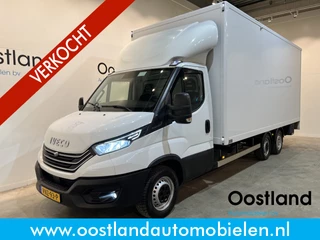 Iveco Daily 35S18 3.0 BE Clixtar Automaat Bakwagen met Laadklep / Laadvermogen 3.060 KG / Euro 6 / Luchtvering / Airco / Camera / CarPlay / Cruise Control /