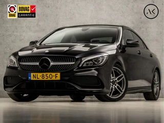 Mercedes-Benz CLA 180 AMG Sport Automaat (GROOT NAVI, LEDER/ALCANTARA, DIAMOND GRILL, GETINT GLAS, SPORTSTOELEN, CRUISE, ZWART HEMEL, LED KOPLAMPEN, NIEUWSTAAT)