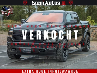 Dodge Ram 1500 GT EDITION | 5.7 HEMI V8 402PK | VIRTUAL COCKPIT | HEAD-UP | ADAPTIVE CRUISE | 360 CAMERA | TRX PACK | VOLLE UITVOERING Comfortabele Dubbele Cabine met Royale 5 Zitplaatsen | BPM vrij | Nu Leverbaar uit Voorraad | Voorraad Nr 2435