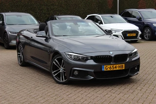 BMW 4 Serie Cabrio 420i High Executive Ed. M Sport / Camera / Leder / Harman Kardon / Nekverwarming / 19'' / Navigatie / Windscherm / DAB / Stoelverwarming / Cruise Control