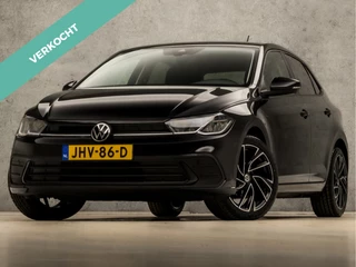 Volkswagen Polo 1.0 TSI Sportline Automaat (VIRTUAL COCKPIT, APPLE CARPLAY, GROOT NAVI, KEYLESS, CLIMATE, CAMERA, LM VELGEN, SPORTSTOELEN, GETINT GLAS, NIEUWSTAAT)