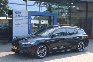 Ford Focus Wagon 155PK HYBRID ST-LINE-X AUTOMAAT STOEL/STUUR/VOORRUITVERW. NAVI APPLE/ANDROID CAMERA P-SENSOREN KEYLESS BLIND-SPOT