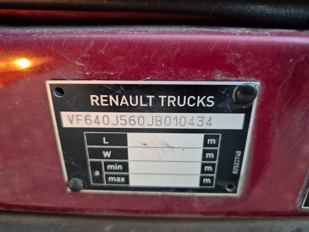 Hoofdafbeelding Renault D12 Med P4x2 240 E6 Alu Snaplock Bak + 2
