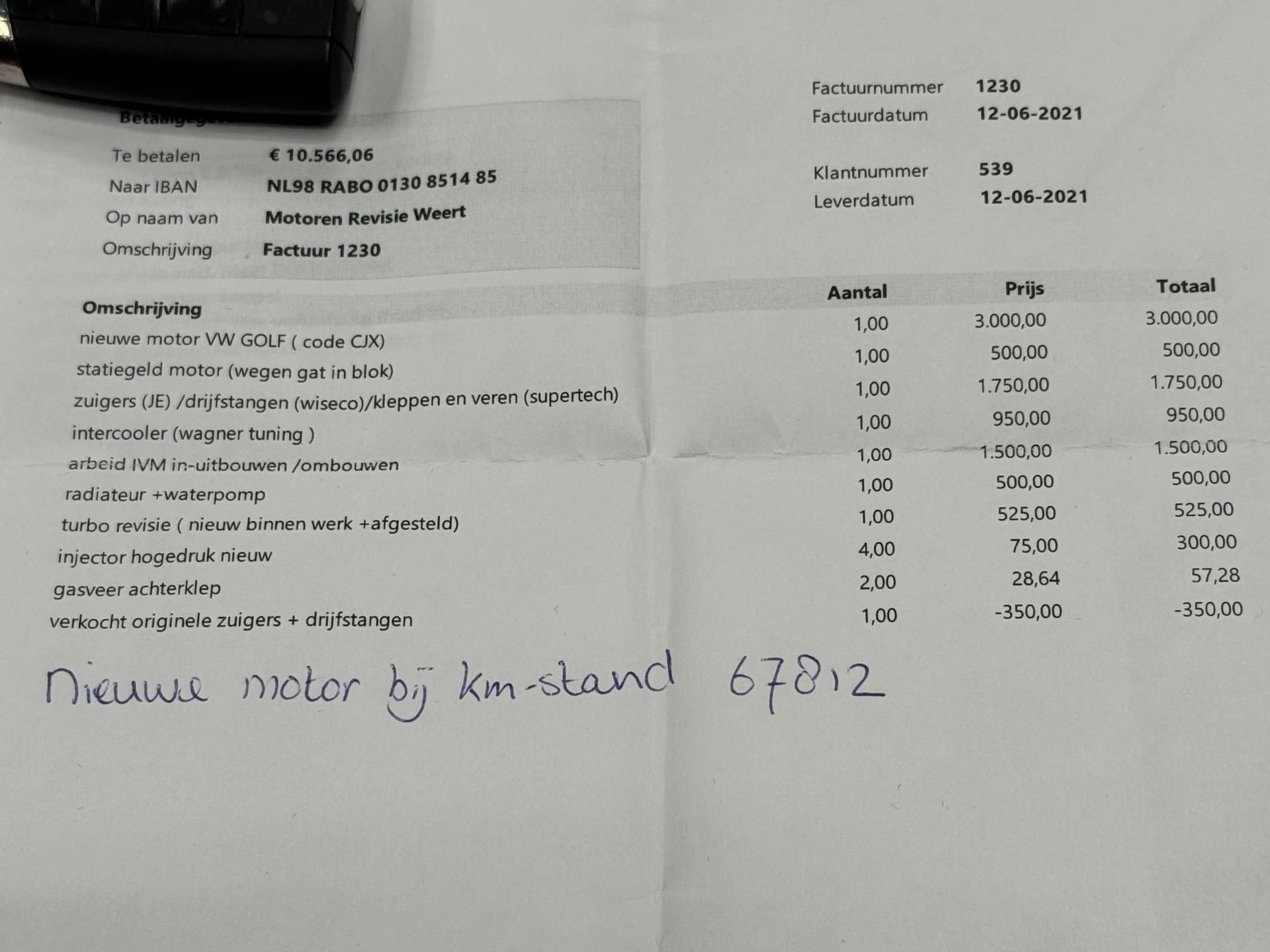 Hoofdafbeelding Volkswagen Golf