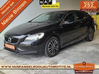 Volvo V40 2.0 T2 Nordic+, stoel- + voorruitverw., LED kopl., navi, 16" lmv