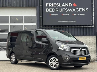 Opel Vivaro 1.6 CDTI 120pk Sport EcoFlex Dubbele Cabine Trekhaak/Camera/Navi/Cruise/Bluetooth/PDC/17"