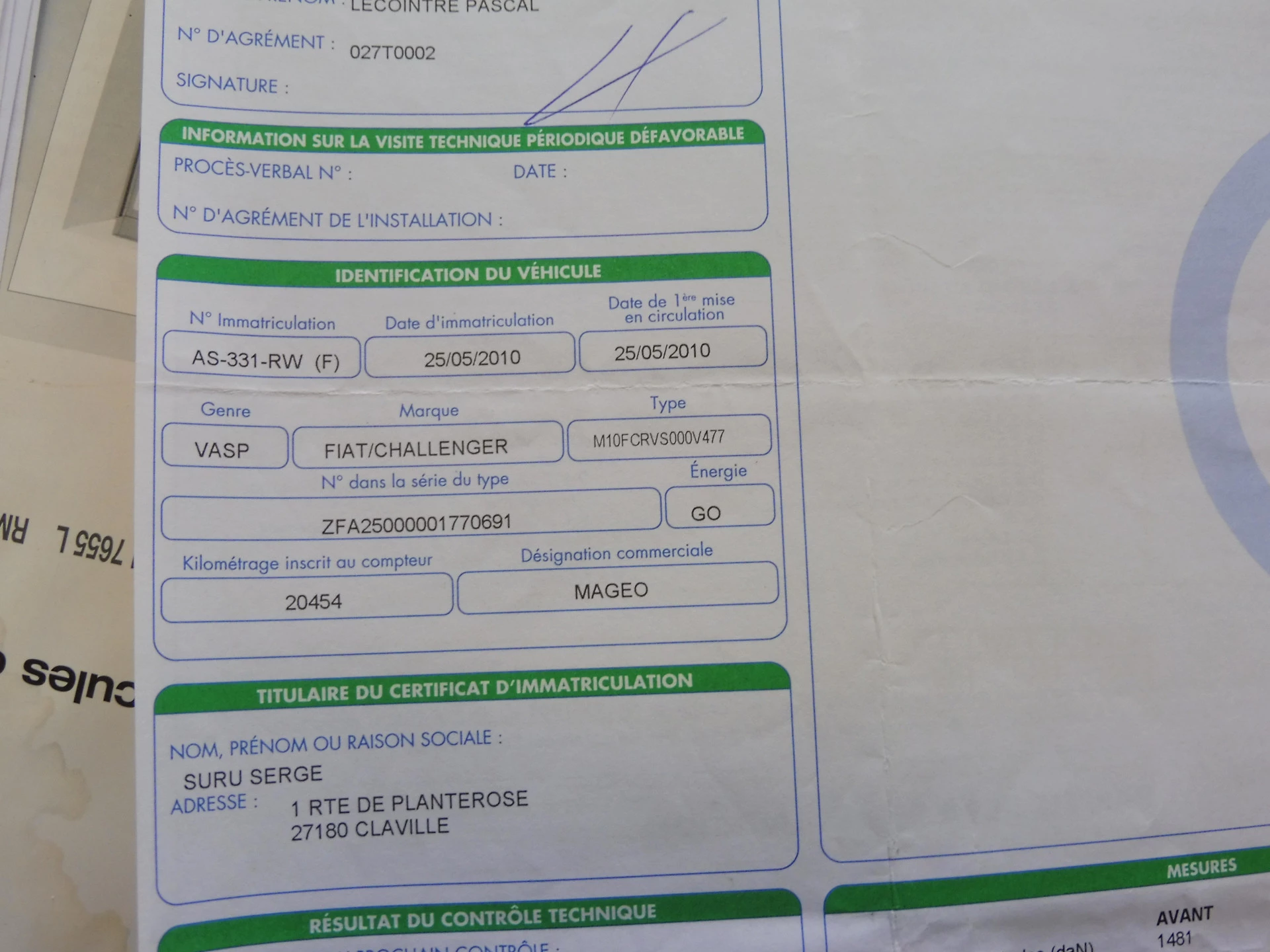 Hoofdafbeelding Challenger Mageo