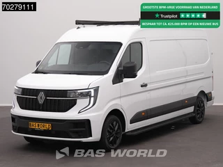 Renault Master 130PK BPM VRIJ! Special Edition 2025model L3H2 LED Imperiaal 17 inch Velgen Airco Cruise Camera Carplay Parkeersensoren L3 13m3 Airco Cruise control
