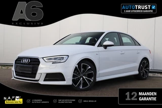 Audi A3 Limousine 30 TFSI Sport S Line Edition Automaat Half Leder Sportstoelen Nieuwe 18 inch Velgen Vredestein All-season Banden! Full LED Navigatie Bluetooth Climate Cruise Parkeersensor