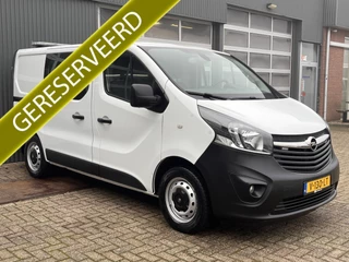 Opel Vivaro 1.6 CDTI L1H1 Kastinrichting Omvormer Trekhaak 2000kg Achteruitrij camera Airco Cruise controle  Bluetooth telefoon voorbereiding Schuifdeur 3 persoons 1e eigenaar Euro 6 Ladekasten Service wagen Kast inri