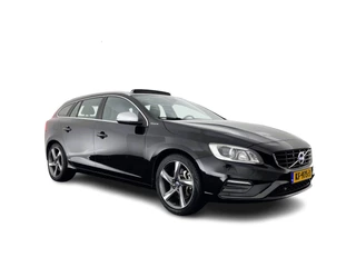 Hoofdafbeelding Volvo V60 Volvo V60 2.4 D6 Twin Engine R-Design Aut. *PANO | LEATHER-ALCANTARA | BI-XENON | MEMORY-PACK | HEATED-COMFORTSEATS | NAVI-FULLMAP | CAMERA | PRIVACY-GLASS | ECC | PDC | CRUISE | 18''ALU*
