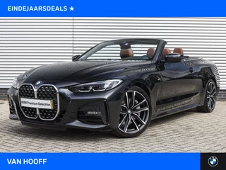 BMW 4 Serie Cabrio 430i High Executive M Sport automaat / Adaptief M Onderstel / Air Collar / Comfort Access / Stoelverwarming / Stuurwielverwarming LED / Parking Assistant / Live Cockpit Professional