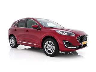 Ford Kuga 2.5 PHEV Vignale (Plug-In) (INCL-BTW) Aut. *LEATHER | DIGI-COCKPIT | FULL-LED | KEYLESS | DAB | CARPLAY | NAVI-FULLMAP | MEMORY-PACK | HEATED-COMFORTSEATS | PRIVACY-GLASS | TOWBAR | 18''ALU*
