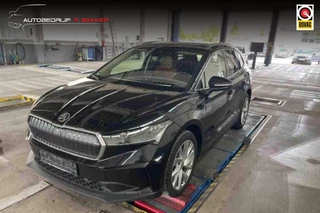 Hoofdafbeelding Škoda Enyaq iV Skoda Enyaq iV 80 ecoSuite //  WORDT VERWACHT | Leder | Panoramadak | Trekhaak | HUD | Warmtepomp | Memory | Matrix | Camera