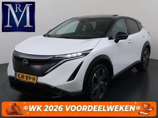Hoofdafbeelding Nissan ARIYA Nissan Ariya e-4ORCE Evolve 91 kWh VAN: 37.900,- VOOR: 34.440,- UW WKVOORDEEL: 3.460,- | SOH 99% | TOPSTAAT | NISSAN DEALER ONDERHOUDEN | PANODAK |  STOELVERWARMING+ VENTILATIE| BOSE AUDIO| HEAD-UP DISPLAY| AFNEEMBARE TREKHAAK| ELEKTRISCHE ACHTERKLEP| SUPER COMPLEET!|