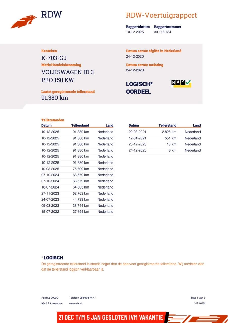Hoofdafbeelding Volkswagen ID.3