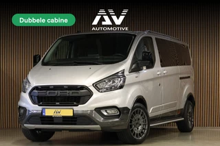 Ford Transit Custom 320 2.0 TDCI 170 PK L2H1 Limited DC | Dubbel Cabine | ACC | BLIS | Elek stoelen | Lederen bekleding | CarPlay | Camera | Navigatie | Trekhaak | DAB | Stoelverwarming | Nieuwe APK | 5-Zitter
