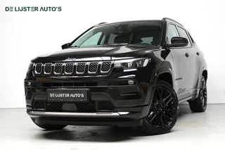 Jeep Compass 4xe 240 Plug-in Hybrid Electric S Black Edition |CARPLAY, ACC, STOEL + STUURVERWARMD, CAMERA, KEYLESS|