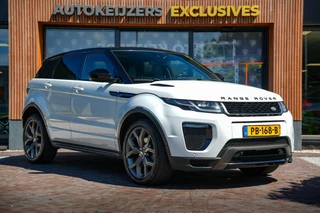 Hoofdafbeelding Land Rover Range Rover Evoque Land Rover Range Rover Evoque 2.0 TD4 Autobiography Dynamic Panoramadak leer Meridian 20”LM Memory Camera