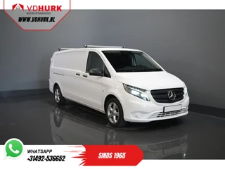 Mercedes-Benz Vito 119 CDI Aut. L3 BPM VRIJ! LED/ Standkachel/ Stoelverw./ Navi/ Carplay/ PDC/ Camera/ Trekhaak