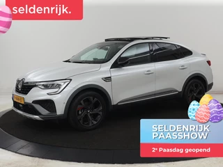 Renault Arkana 1.6 E-Tech Hybrid 145 R.S. Line | Panoramadak |  Leder/Alcantara | Trekhaak | Stoelverwarming | Adaptive cruise | Camera | Carplay | Keyless | Park Assist | Full LED | Navigatie | Stuurverwarming
