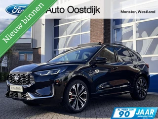 Ford Kuga 2.5 PHEV ST-Line X 243PK €11.000,- Voorraadvoordeel! Elek. Trekhaak Panodak 20" Velgen 2100KG Trekgewicht AGR Stoelen Adaptieve Cruise Winterpack Blind-Spot B&O *Full Options*
