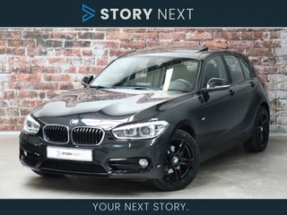 BMW 1 Serie 118i Executive Sport Line 5 deurs / Schuif-/kanteldak / Navigatie / Parkeersensoren / LED-Koplampen / Climate Control / Sport Stoelen / Cruise Control / Bluetooth / 17 Inch