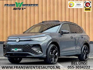 Volkswagen Tiguan 1.5 eHybrid R-Line Edition | Black Style | Panoramadak | Elektrische Trekhaak | 20" Lichtmetaal | Head-Up Display | Massage Stoelen | Dodehoeksensor | Lane Assist | Sportstoelen |