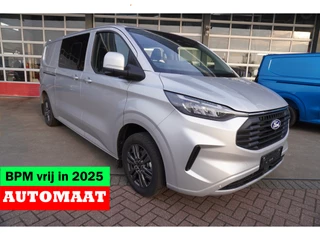 Ford Transit Custom 320L 2.0 TDCI 170PK L2H1 Limited DubbelCabine Automaat Schuifdeur L/R Nr. V062 | Airco | Adap.Cruise | Navi | Camera
