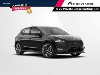 Škoda Fabia Monte Carlo 1.0 TSI 115 PK DSG | 18 inch Libra | Licht en Zicht Plus | Travel Assist | Verwarmde stoelen voor