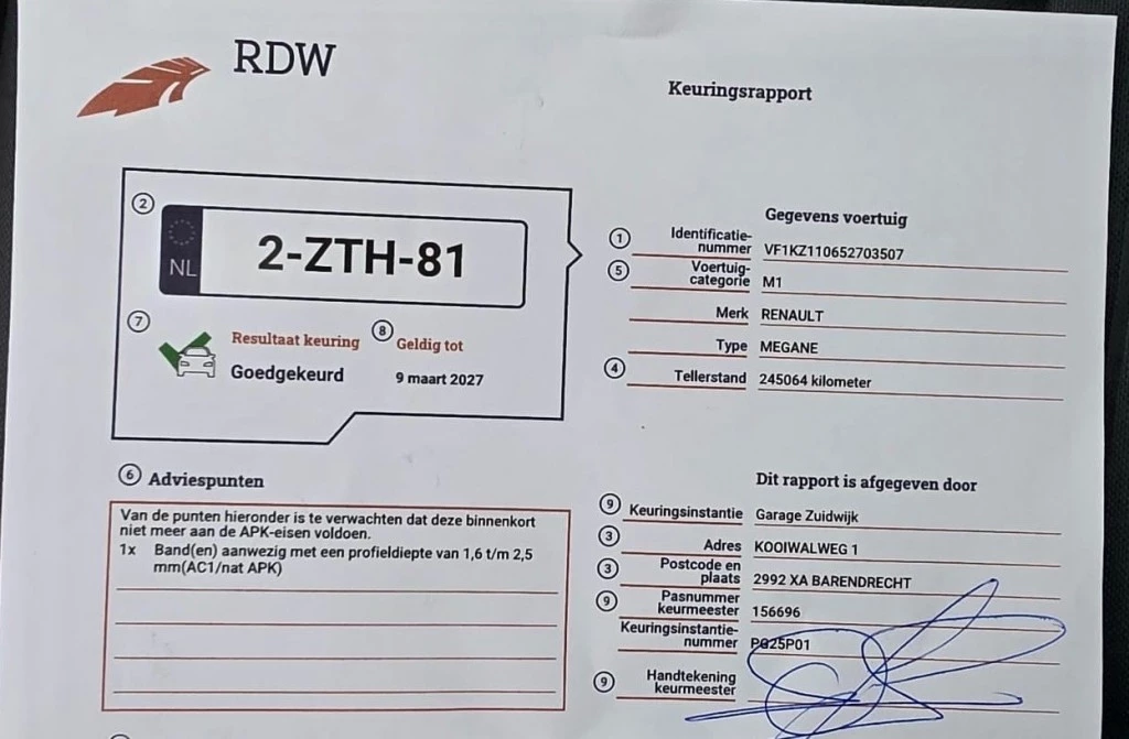 Hoofdafbeelding Renault Mégane