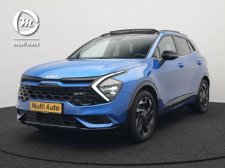 Hoofdafbeelding Kia Sportage Kia Sportage T-GDi AWD GT-Line Plug In Hybrid 266pk Dealer O.H PHEV | Panodak | Adaptive Cruise | Alcantara Sportstoelen Memory & Ventilatie | Harman Kardon | Navigatie | Verwarmde Stuur & Stoel | Apple Carplay | Virtual | DAB |