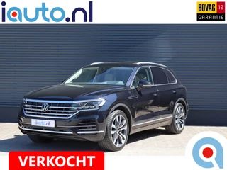 Hoofdafbeelding Volkswagen Touareg Volkswagen Touareg 3.0 TSi eHybrid Atmosphere Pano/Savona leder/IQ.Light/360/Massage/Dynaudio/21"Suzuka/ Keyless/Luchtvering/Headup/Trekhaak wegkl.