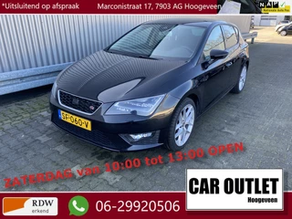 SEAT Leon 1.8 TSI FR Business 120Dkm, 5-Drs, Leer/Alc, AUTOMAAT, CC, PDC, LM, nw. APK – Inruil Mogelijk –