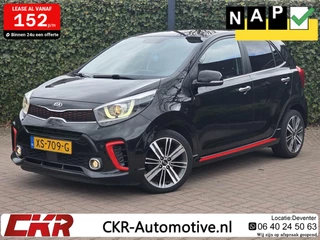 Kia Picanto 1.0 T-GDI GT 100PK / Stuur verwarm/ camera/ Leer