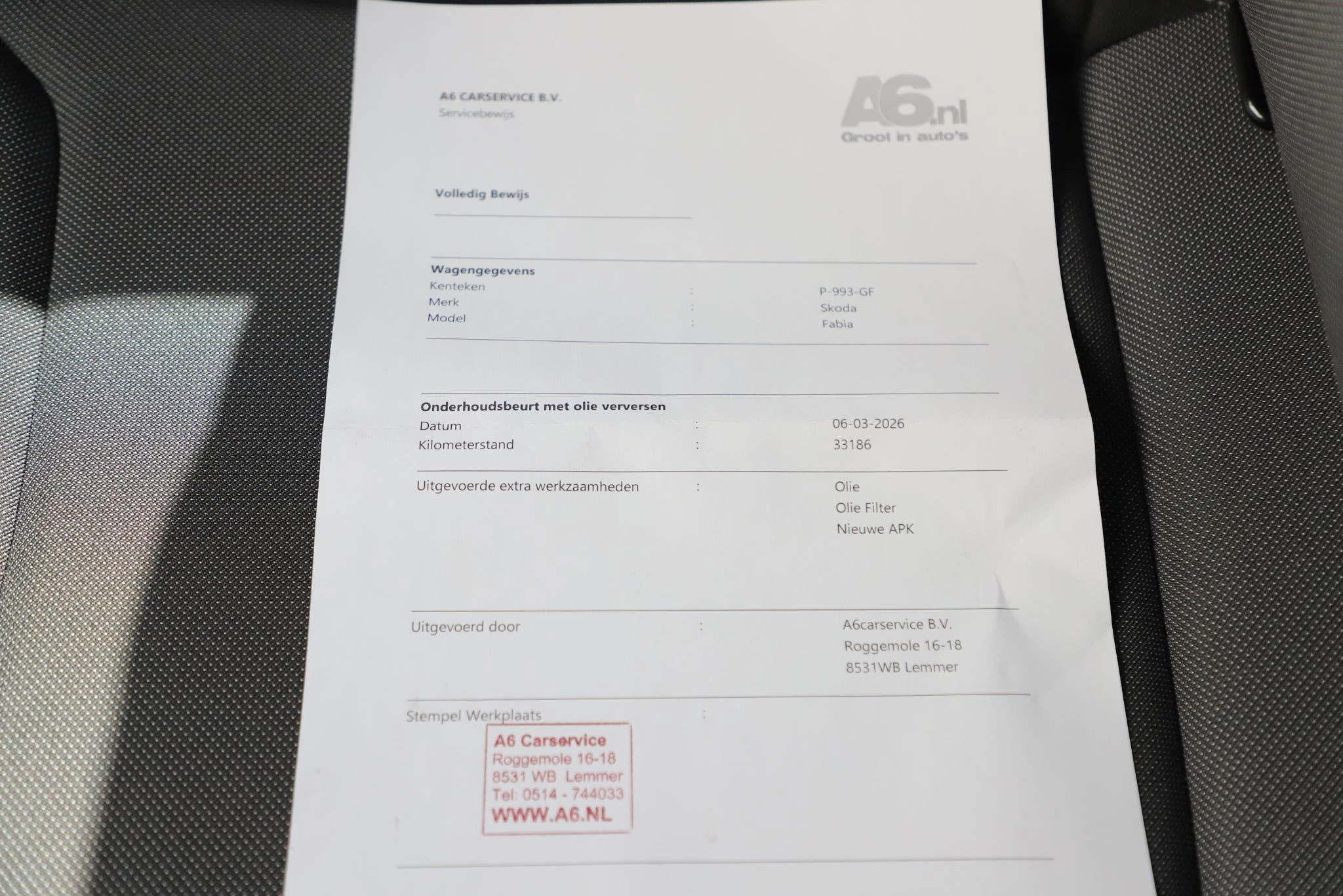 Hoofdafbeelding Škoda Fabia