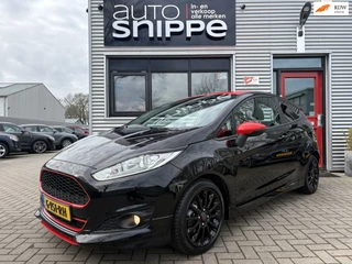 Ford Fiesta 1.0 EcoBoost Black Edition -140 PK!-CLIMA-CRUISECONTROL-STOELVERWARMING-VERWARMDE VOORRUIT-NAVI-BLUETOOTH-ETC.
