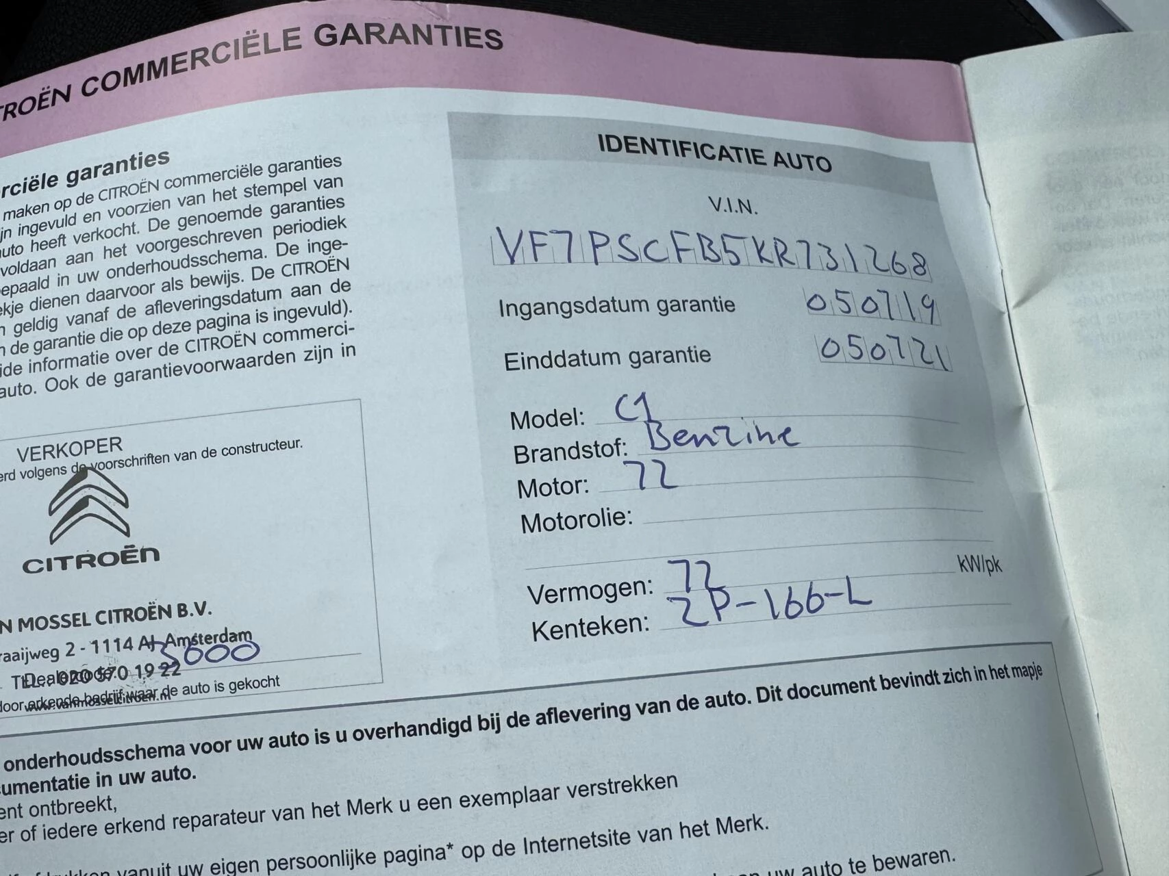 Hoofdafbeelding Citroën C1