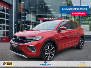 Volkswagen T-Cross 1.0 TSI DSG R-LINE AFN.TREKHAAK/CAMERA/ACC/STOELVERW/CARPLAY