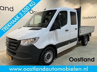 Mercedes-Benz Sprinter 315 CDI L2 RWD DC Dubbel Cabine Open Laadbak / Euro 6 / Trekhaak 3500 KG / Airco / 12.000 KM !!