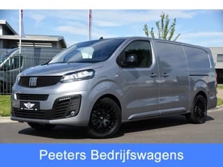 Hoofdafbeelding Fiat E-Scudo Fiat E-Scudo L3H1 75 kWh PB Edition Camera, Cruise, Sensoren, NAVI, 2 x Schuifdeur, Airco, 136PK, Uniek!