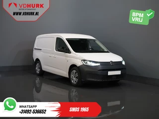 Volkswagen Caddy Cargo Maxi 2.0 TDI 125 pk DSG Aut. Adapt.Cruise/ LED/ Carplay/ Standkachel/ Stoelverw./ PDC