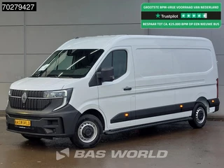 Renault Master 130PK BPM VRIJ! Sidebars L3H2 Camera Carplay LED Airco Cruise Parkeersensoren L3 12m3 Airco Cruise control