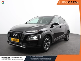 Hyundai Kona 1.6 GDI HEV Comfort Smart Automaat Climate control Cruise control Stoelverwarming Stuurverwarming Camera Parkeersensoren Lichtmetalen velgen Apple Carplay/ Android Auto
