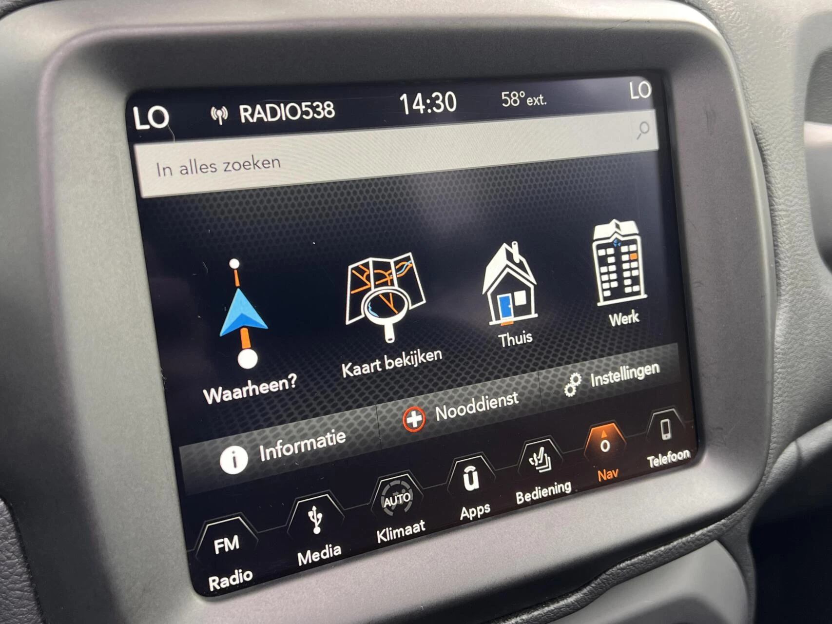 Hoofdafbeelding Jeep Renegade