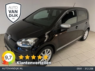 Volkswagen Up! 1.0 Club Up! AIRCO STOELVERW ELEK RAMEN CENT VERG VELGEN ZWARTE HEMEL DEALERONDERHOUDEN 1STE EIG ZEER NETTE AUTO