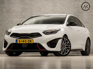 Kia ProCeed 1.6 T-GDi GT 204Pk Automaat (FACELIFT, VIRTUAL COCKPIT, APPLE CARPLAY, JBL AUDIO, GROOT NAVI, STUUR/STOELVERWARMING, LEDER/ALCANTARA, MEMORY SEATS, CAMERA, ADAPTIVE CRUISE, NIEUWSTAAT)
